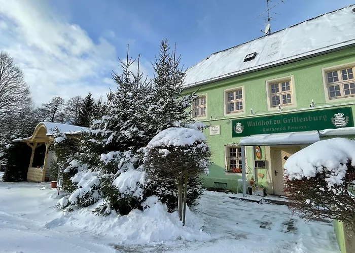 Waldhof Zu Grillenburg Im Tharandter Wald Am